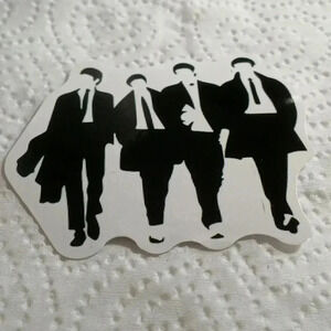 THE BEATLES..Vintage sticker..waterproof..nwt..we bundle..enjoy